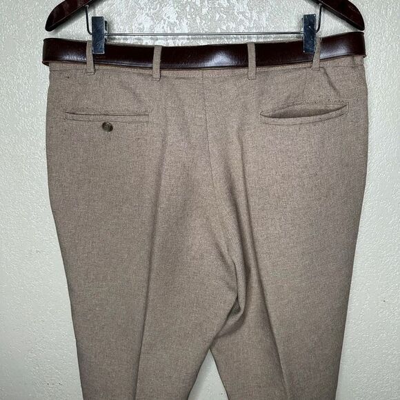 Vintage 80s Levi’s Action Slacks 36X33 - Picture 6 of 8